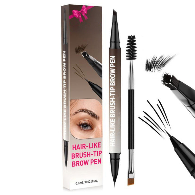 MicroBrow — Waterproof Double-Headed Eyebrow Pen