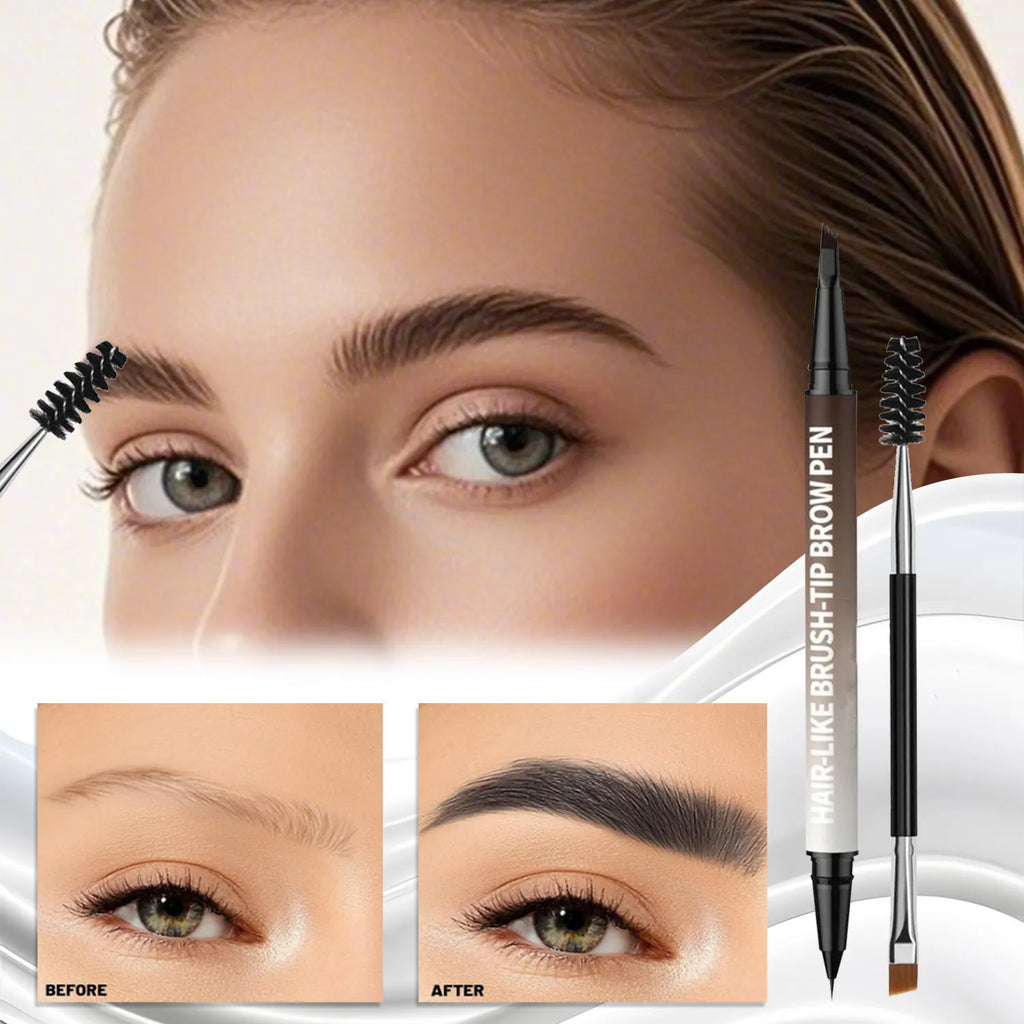 MicroBrow — Waterproof Double-Headed Eyebrow Pen