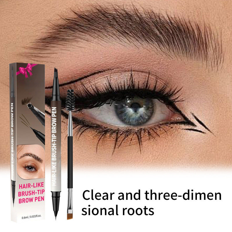 MicroBrow — Waterproof Double-Headed Eyebrow Pen