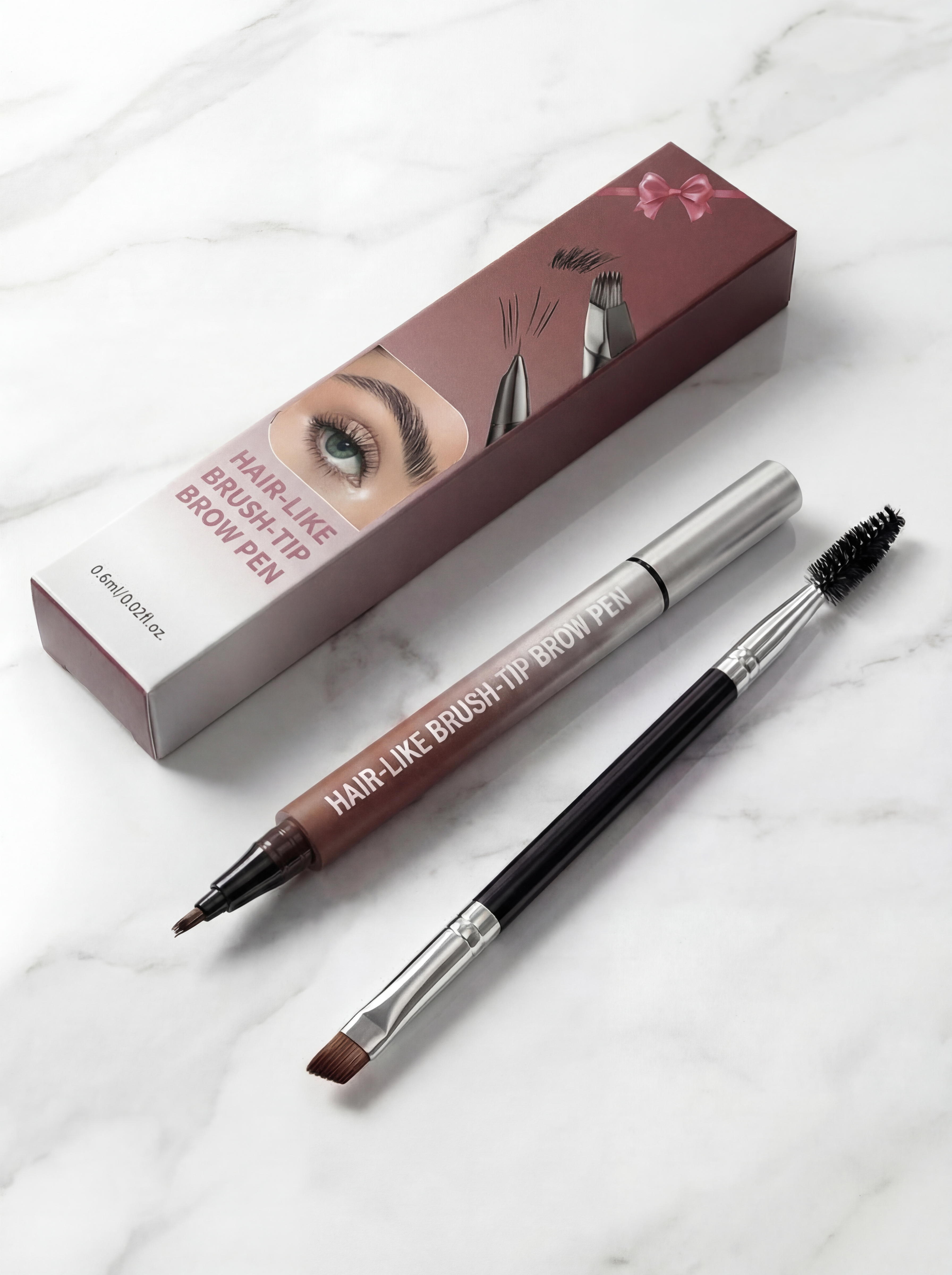 MicroBrow — Waterproof Double-Headed Eyebrow Pen